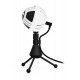 Arozzi Sfera Black, White Table microphone