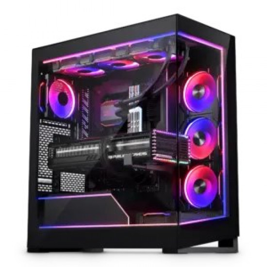 Phanteks NV5 Premium DRGB Kit + Power Hub, 3x for outer frame, 1x motherboard cable cover - black