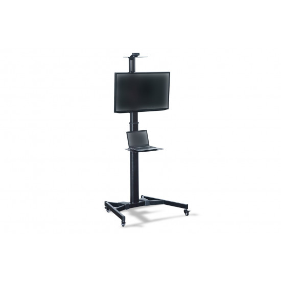 Digitus | Floor stand | TV-Cart for screens up to 70, max. 50kg wheelbase, VESA max. 600x400 | Tilt | 37-70  | Maximum weight (capacity) 50 kg | Black