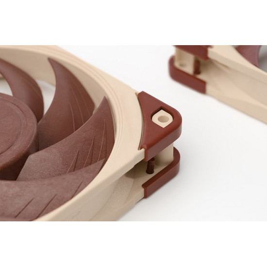 Noctua NF A12x25 FLX Computer case Fan 12 cm Beige, Red