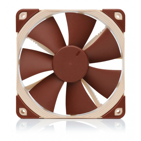 Noctua NF-F12 Computer case Fan 12 cm Beige, Brown