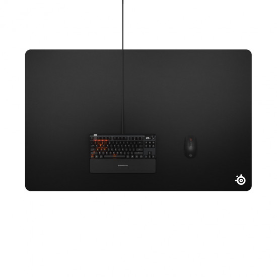 SteelSeries | QcK+ | Gaming mouse pad | 450 x 400 x 2 mm | Black