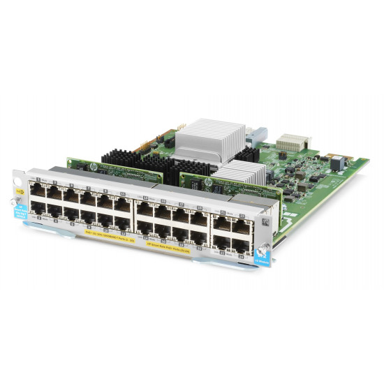 Aruba 20-port 10/100/1000BASE-T PoE+ / 4-port 1/2.5/5/10GBASE-T PoE+ MACsec v3 zl2 network switch module