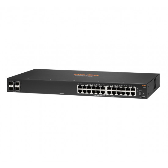 HPE Aruba Networking 6000 24G 4SFP Managed L3 Gigabit Ethernet (10/100/1000) 1U