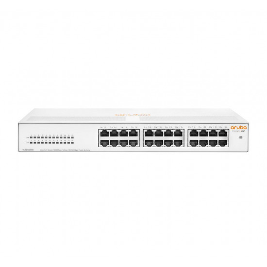 HPE Aruba Networking Aruba Instant On 1430 24G Unmanaged L2 Gigabit Ethernet (10/100/1000) 1U White