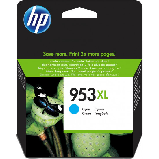 HP 953XL - Hojtydende - cyan - origina