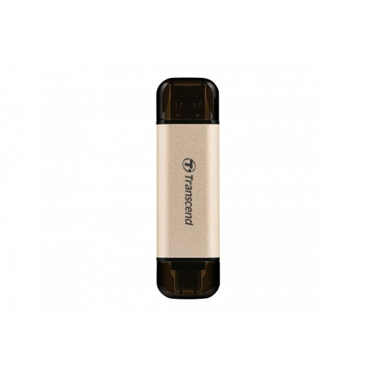 Transcend JetFlash 930C USB flash drive 128 GB USB Type-A / USB Type-C 3.2 Gen 1 (3.1 Gen 1) Gold