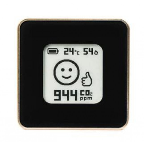 SMART HOME AIR QUALITY SENSOR/GOLD/BLACK AIRV-ELEG AIRVALENT