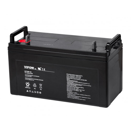 VIPOW Gel Battery 12V 120Ah