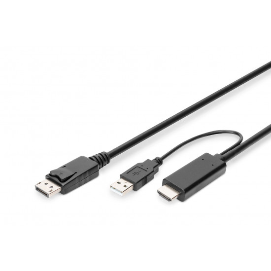 DIGITUS HDMI-Adapterkabel 4K      2m H