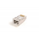 RJ45 (8P8C) Through-Hole Plug, Cat.6, Shielded, AWG 26-24, Pack of 100