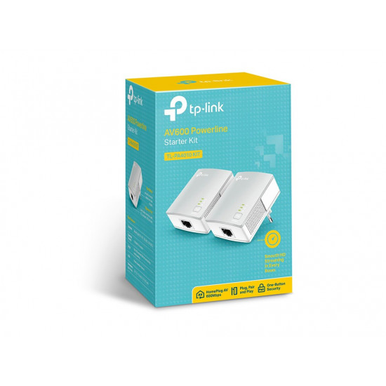 TP-LINK | Powerline Adapters Kit | TL-PA4010 KIT | 10/100 Mbit/s | Ethernet LAN (RJ-45) ports 1