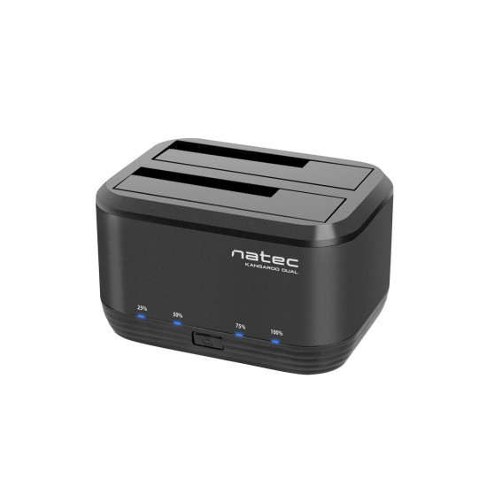 Natec Kangaroo Dual 2.5/3.5inch USB 3.0 HDD Docking Station + Power Adapter