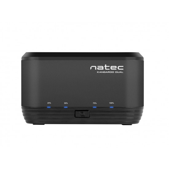 Natec Kangaroo Dual 2.5/3.5inch USB 3.0 HDD Docking Station + Power Adapter