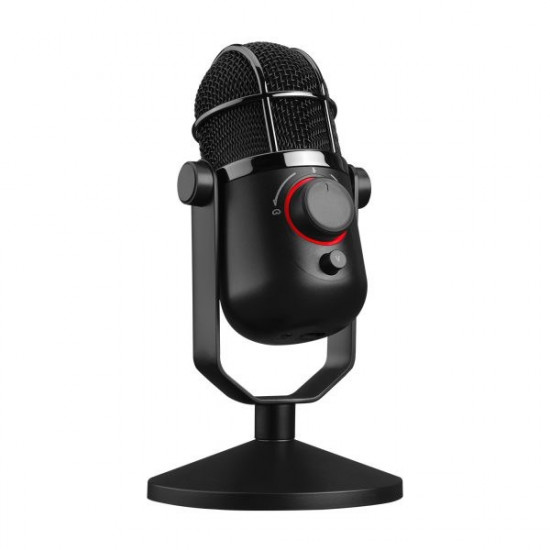 Thronmax Mdrill Dome Black Table microphone