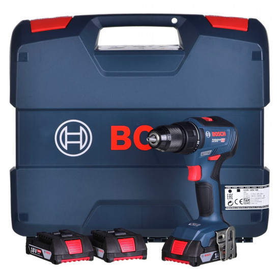 18V 3X2.0AH GSR 18V-50 DRILL/DRIVER + CARRYING CASE