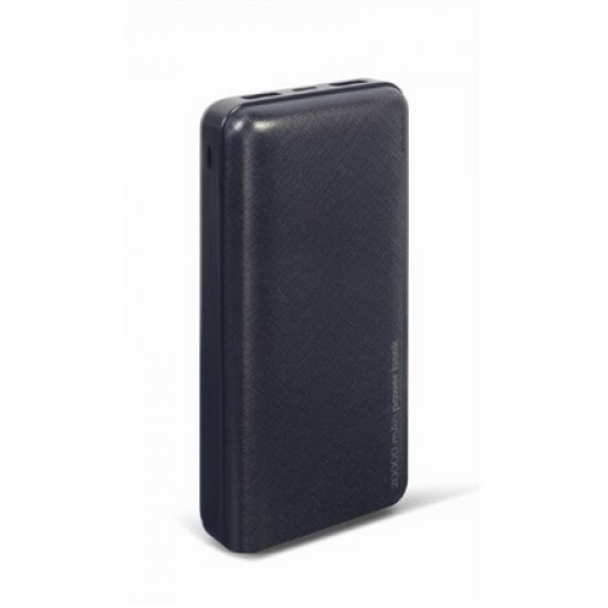 GEMBIRD Powerbank 20.000 mAh USB schwa