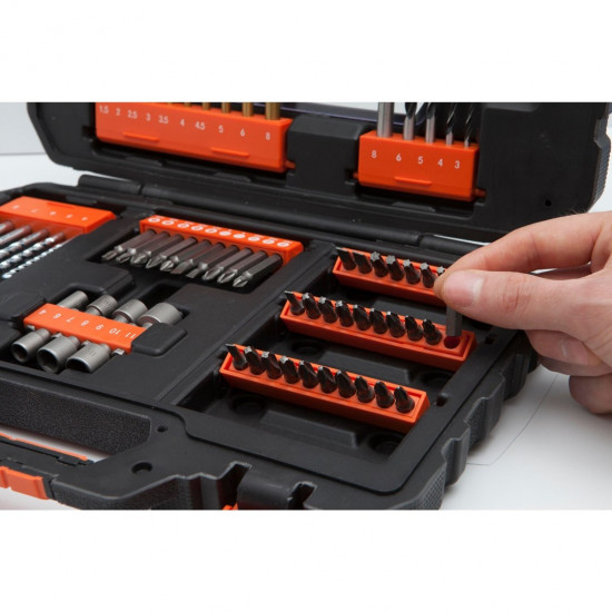 Black & Decker A7231-XJ drill bit Drill bit set 74 pc(s)