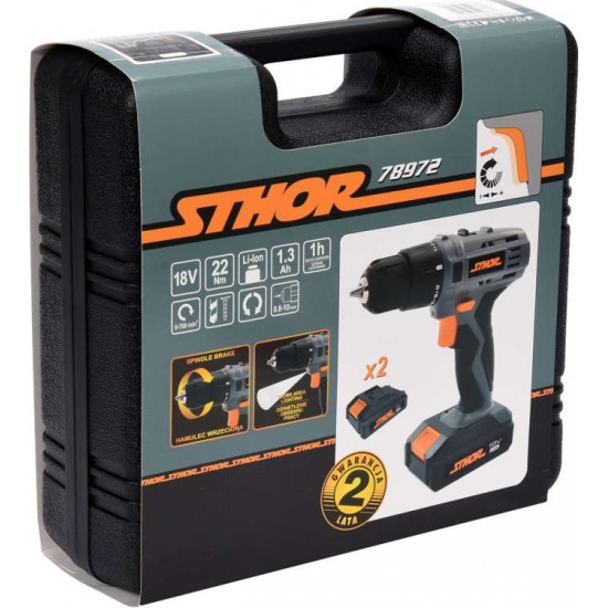 18V drill/driver STHOR 78972