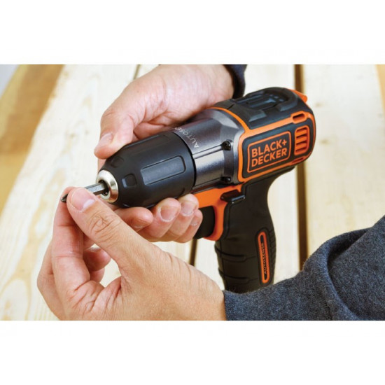 Black & Decker ASD18K Keyless Black,Orange