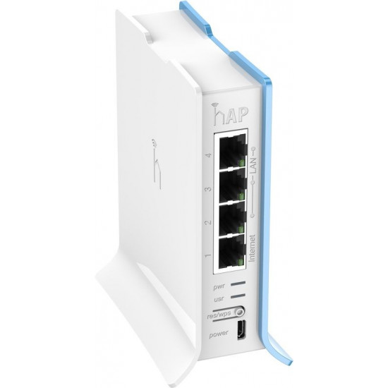 MikroTik | RB941-2nD-TC hAP Lite | Access Point | 802.11n | 2.4GHz | 10/100 Mbit/s | Ethernet LAN (RJ-45) ports 4 | MU-MiMO Yes | no PoE