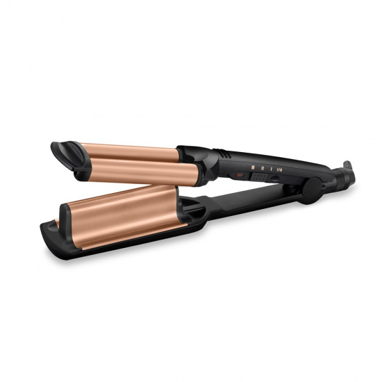 BaByliss Deep Waves Curling iron Warm Black, Orange 98.4 (2.5 m)