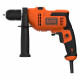 Black & Decker BEH200-QS drill 2900 RPM Black, Orange