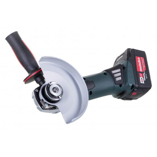 Angle grinder METABO W 18 LTX 150 QUICK (600404650) + metaBOX 165 L case Green, Black