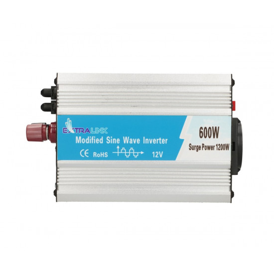 Extralink OPIM-600W | Voltage converter | car 12V, 600W modified sine wave