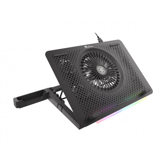 GENESIS Oxid 450 laptop cooling pad 39.6 cm (15.6) 2400 RPM Black