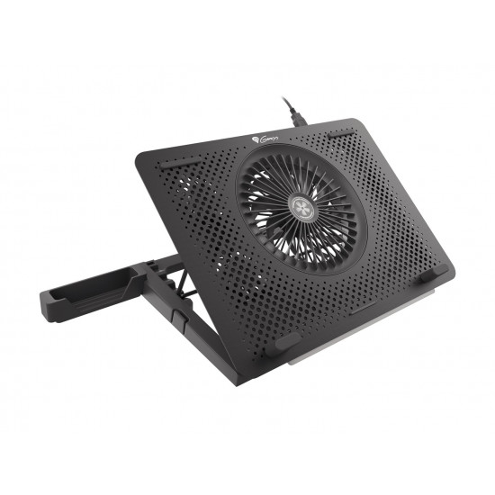 GENESIS Oxid 450 laptop cooling pad 39.6 cm (15.6) 2400 RPM Black