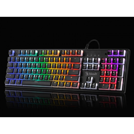 Mechanical keyboard A4TECH BLOODY S510R Pudding (Blue Switch)