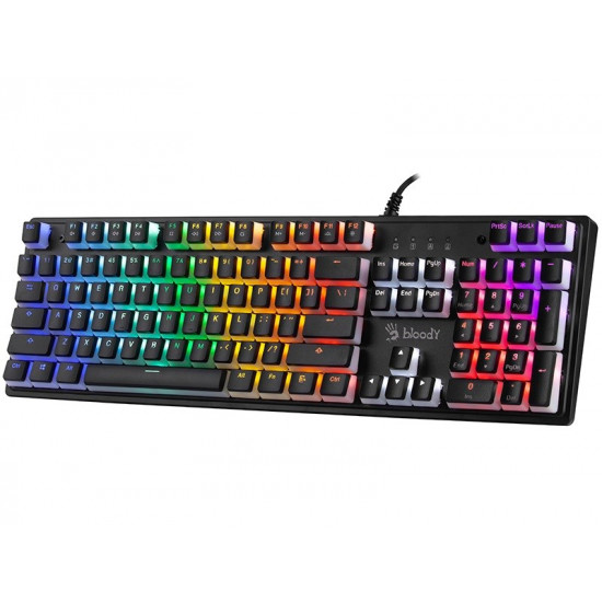 Mechanical keyboard A4TECH BLOODY S510R Pudding (Blue Switch)