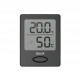 Duux | Sense | Black | LCD display | Hygrometer + Thermometer