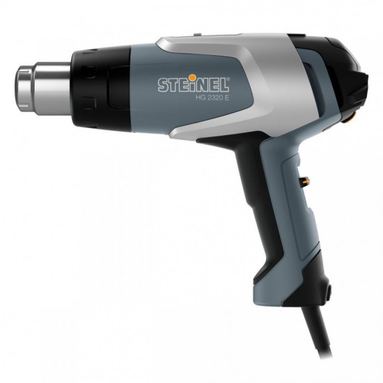 STEINEL HG 2320 E Hot air gun 500 l/min 650 °C 2300 W Black, Grey, Silver