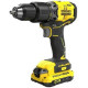 Brushless drill driver 18V Fatmax V20 2x4.0AH trunk