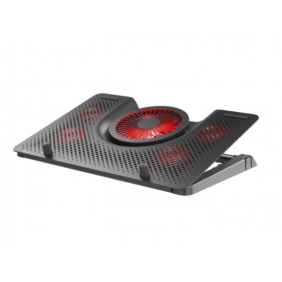 GENESIS Oxid 550 laptop cooling pad 43.9 cm (17.3) 2800 RPM Black