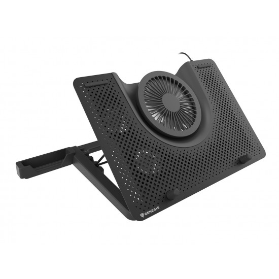 GENESIS Oxid 550 laptop cooling pad 43.9 cm (17.3) 2800 RPM Black