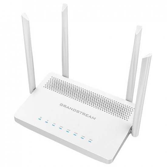 Grandstream Networks GWN7052F wireless router Gigabit Ethernet Dual-band (2.4 GHz / 5 GHz) White