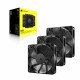 Corsair RS120 Computer case Fan 12 cm Black 3 pc(s)