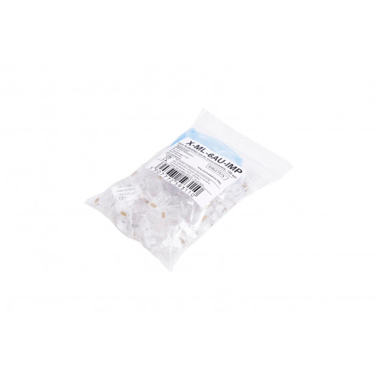 Digitus X-ML-6AU-IMP wire connector RJ45 Transparent