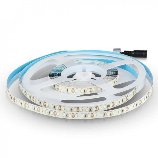 LED strip V-TAC VT-5-120 600LED SAMSUNG CHIP 2835 12V IP20 12W/m 4000K 1320lm (SKU 21324)