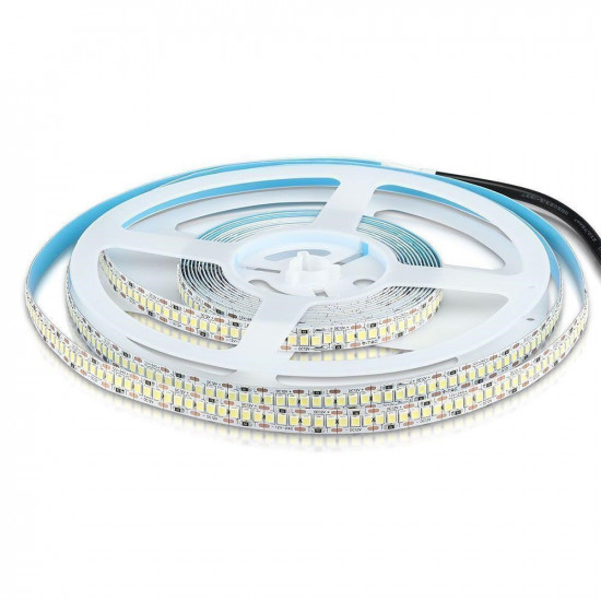 LED strip V-TAC VT-2835 1200LED High Lumen SMD2835 12V IP20 20W/m 3000K 2000lm (SKU 212164)