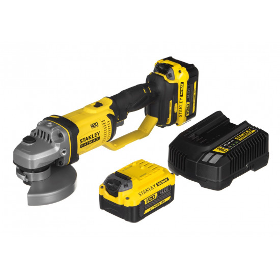 Stanley SFMCG400M2K-QW angle grinder 18V