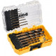 Drill bit set 14pcs Black\Gold