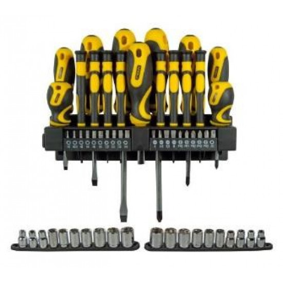 Screwdriver set 57 pcs.