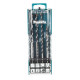 MAKITA UNIVERSAL DRILL BIT SET HM/CT 8pcs.