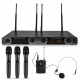 NN WMIC4 Wireless Microphone Sound System