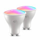 Govee H600D GU10 Light bulb 2-pack | RGBWW Smart Bulb | 400 lm, Wi-Fi, Bluetooth