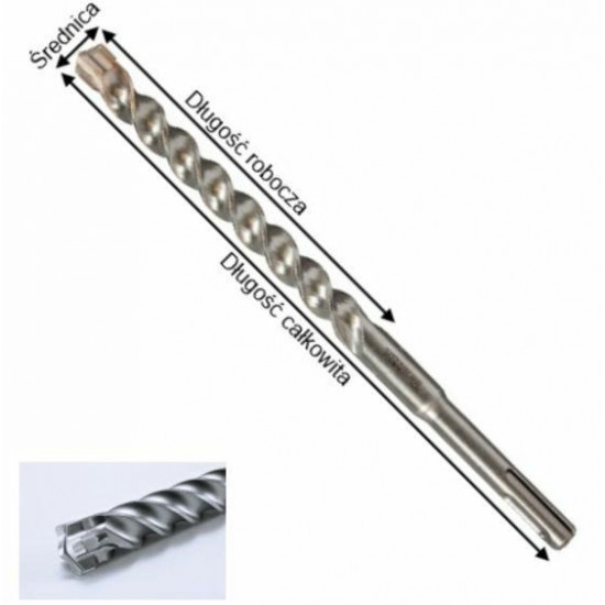 MAKITA SDS NEMESIS DRILL BIT2 18*450mm